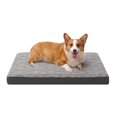 Maihandasi orthopedic dog bed top view shows plush surface and joint support.