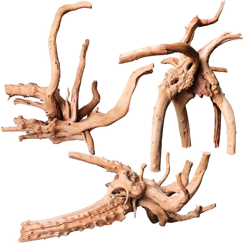 majoywoo spider wood branch 7-11-inch enhances aquarium decor with natural shelter