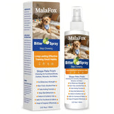 MalaFox Bitter Apple Spray bottle for quick chew deterrence and pet safety.