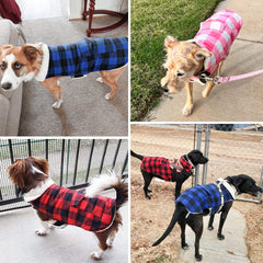 Malier dog winter coat available in seven sizes and four colors.