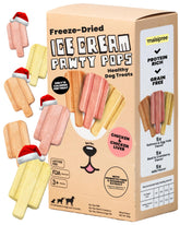 MalsiPree packaging for freeze-dried ice cream pops with gift-ready presentation