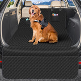 Mancro SUV Cargo Liner water-resistant cover protects trunks from pet messes.