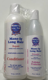 Mane-ly Long Hair SHOCK! Polisher Detangler for smoother knots and quicker grooming sessions
