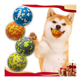 Mankoda dog balls 2.5-inch durable bounce ideal for aggressive chewers during fetch