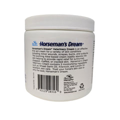 Manna Pro Corona Horseman's Dream texture close-up shows creamy consistency for gentle application.