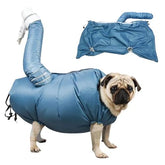 MANON ROSA dog drying bag with 360-degree air flow for quick, even drying.