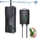 MantaMaze aquarium heater exterior with digital controller enables precise temp control.