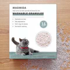 MAOMIDA granules compatible with Cat Genie enabling reuse