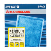 MarineLand cartucho Penguin Bio-Wheel, empaque codificado facilita reemplazo rápido.