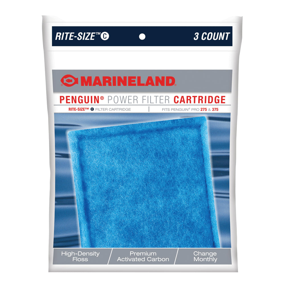 Marineland Rite-Size C: cartucho de filtración 3 etapas para acuario claro