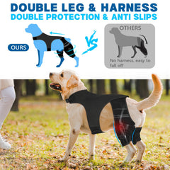 Marnonsis brace with vest-connection ensures secure fit and non-slip placement
