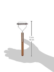 Mars Coat King German-made grooming tool demonstrates precise undercoat dematting for professionals