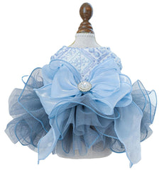 MaruPet Blingbling Princess Dress front view for festive photos
