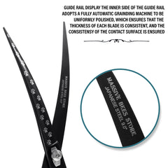 Massive Bee Store stainless steel AISI 420 J2 blade with durable edge.