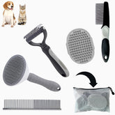 MASTER QUEEN five-piece grooming kit for dogs, at-home grooming convenience.