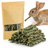 Matafat rabbit Timothy hay toy pack ready for chew and play.