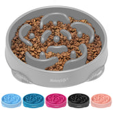 MateeyLife large slow feeder bowl maze hero reduces gulping during meals
