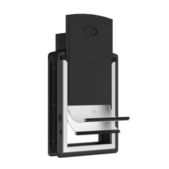 MAVRICFLEX dog door frame shows all-stainless design for rust resistance and durability.