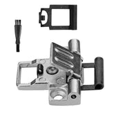 MAWAER hinge assembly for Andis AGC1 close-up showing precise fit and blade security.
