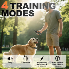 Mawrpet collar offers four training modes to tailor behavior correction safely.