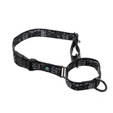 Max and Neo collar martingale con patrón, hebilla de cierre seguro para paseos.