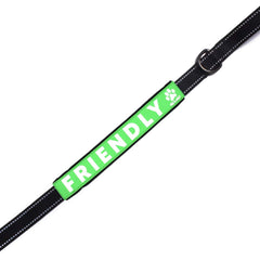 Max and Neo leash sleeve two-pack on a leash protects clothing during walks.