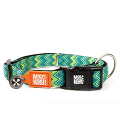 Max & Molly Urban Pets smart-id collar neoprene padding delivers all-day comfort and safety.