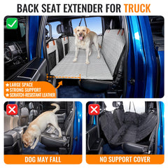 MAXFUT hard-bottom design provides stable support for active dogs on long rides.