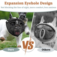 Mayerzon Drinking-Friendly Muzzle allows water breaks without removing the muzzle.