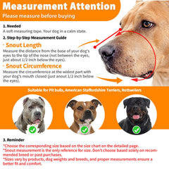 Mayerzon Pitbull Muzzle front view highlights the basket design for breathing and drinking
