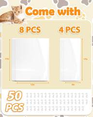 Mazzen cat-scratch-protector-trim-to-fit on furniture offers easy customization.