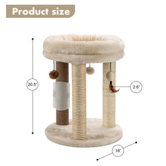 MECOOL 4in1 massage brush—self-grooming and fur collection during downtime.