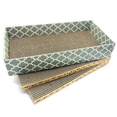 MECOOL cat-scratcher lounge box top view for scratching and resting
