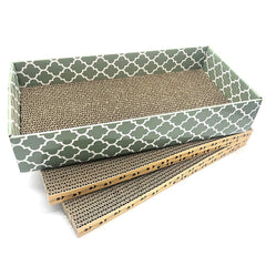 MECOOL cat-scratcher lounge box top view for scratching and resting