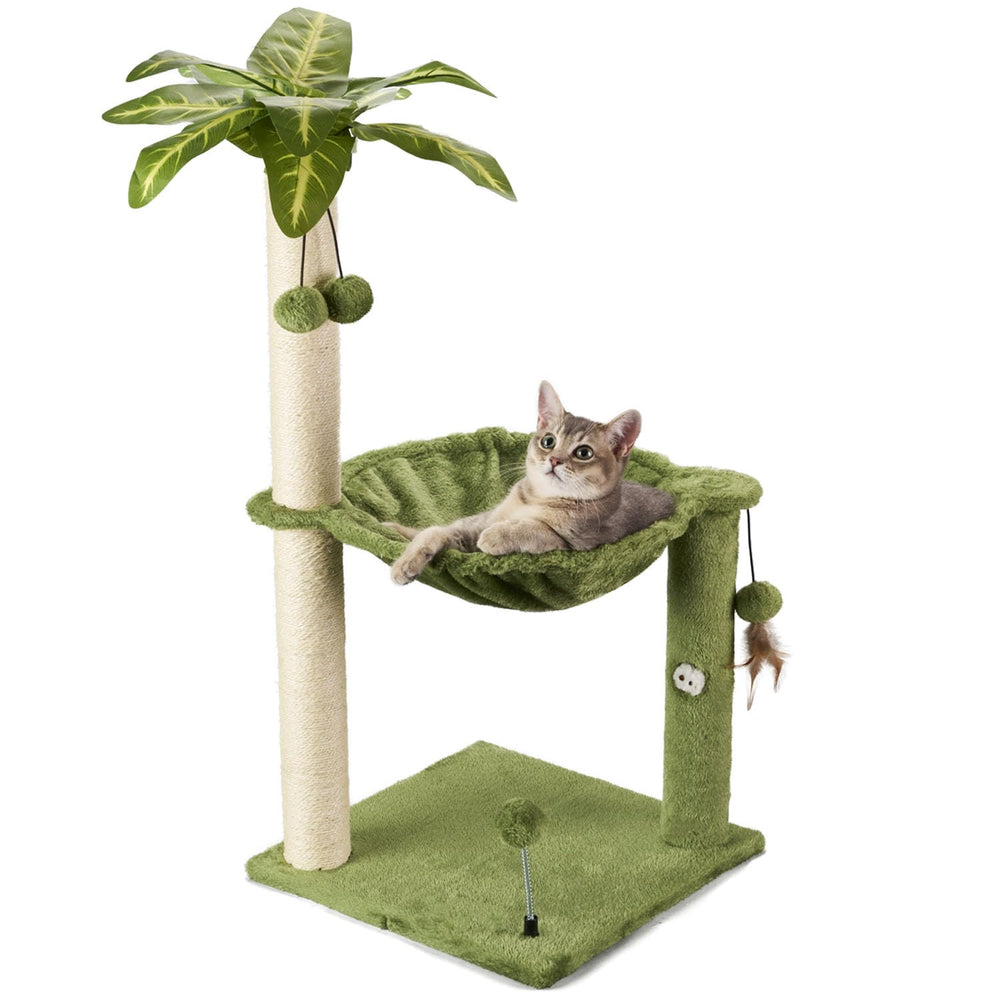 MECOOL cat tree base stability for multi-cat play