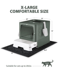 Medario 2-in-1 scoop included aids quick maintenance