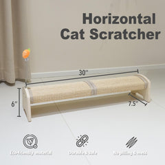 Meeyoview sisal mat close-up shows durable scratching surface built to last.