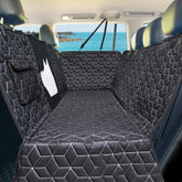 Meginc dog seat cover custom-fit for midsize SUVs shields interior on road trips