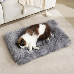 MeiSan self-warming bed mat front view, inviting warmth for pets.