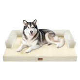 MEKIY dog bed orthopedic foam closeup highlighting joint-supporting comfort