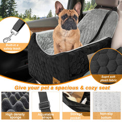 melafa365 dog car seat washable-cover keeps cleaning quick and simple after trips