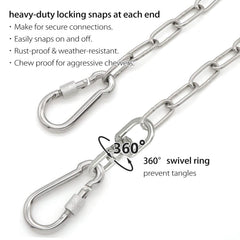MELAIRON rust-proof hardware confirms year-round outdoor durability.