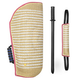 MelkTemn dog bite sleeve with thick jute exterior for durable bite training