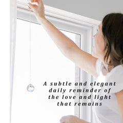 Memorialight hanging kit included for easy, immediate display