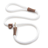 Mendota Pet slip leash front view shows a compact, training-ready design.