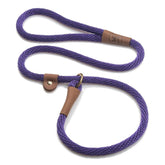 Mendota Pet slip leash usa-made purple 4ft overview and durable training tool.