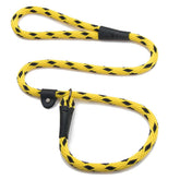 Mendota Pet Slip Leash USA-made strap closeup shows durable construction for training