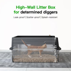 Meowra XXXL sealed edge design helps contain urine and mess.