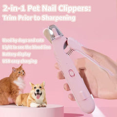 MEPEREZ nail grinder operates quietly to reduce pet stress during grooming