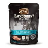 Merrick Backcountry duck cuts bowl shows protein-rich meal option